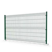 Panneau de clôture Panneau de clôture extérieur 3d Grille métallique soudée Panneau de clôture soudé 3d Bordure Cloture Clôture Clôture en treillis métallique courbe 3d