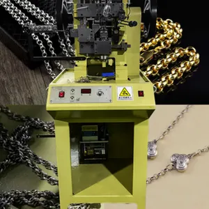 Máquina automática de fabricación de cadenas de joyería de alta eficiencia para joyeros
