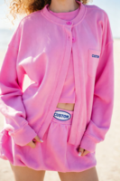 Veste oversize streetwear pour femme, décontractée, ample, en coton doux, pour tous les jours