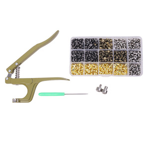 Kit d'outils Xinghe pour la pose de rivets métalliques avec pinces, pour vêtements en cuir et sacs - Product Image 1