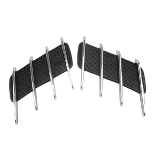 Auto Flow Vent Fender Intake Car Shark Gills Outlet Stickers <span class=keywords><strong>Simulation</strong></span> Vent Faux Air Outlet Side Hood Bonnet Decorative - Product Image 3