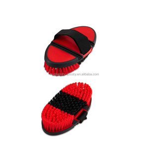 <span class=keywords><strong>Brosse</strong></span> de toilettage pour chevaux en poils de <span class=keywords><strong>cheval</strong></span> PP - Product Image 2