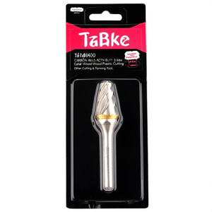 Fraise rotative à bout sphérique Ttake Ab8500, rayon de 3 mm, en carbure monobloc pour la découpe du métal, du bois et du plastique - Product Image 2