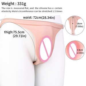 Realistic Wearable Sissy Male and Female <b>Masturbation</b> Cup Real Vaginal Decoration - Product Image 5