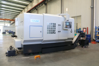 Tour CNC de haute qualité en acier inoxydable TCK500 TCK630 TCK800 Tour CNC à banc incliné avec axe C Fraisage en direct