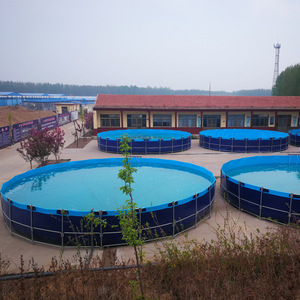 Tanques de Cultivo de Tilapia Plegables de Plástico Ecológico ZHRAS ZH-FRF-1210 con Dimensiones Personalizadas, <span class=keywords><strong>Volumen</strong></span> de Llenado de 1.1M3 - Product Image 3