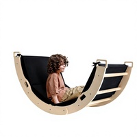 Coussins en bois naturel écologiques et imperméables personnalisés pour arche d'escalade Montessori, balançoire, décoration de baptême et de maison pour tout-petits