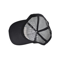 Casquette de camionneur en sergé et maille, blocs de couleur, broderie de patch carré, fabrication BSCI OEM ODM pour marques urbaines et d'extérieur, MOQ 50, échantillon en 3 jours
