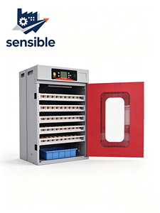 Incubateur automatique pour 400 œufs, couveuse à grande capacité, couveuse numérique pour volailles, utilisation en ferme - Product Image 2