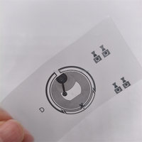 GSC-EM4255-26D double puce rfid ronde de 26mm avec mémoire partagée
