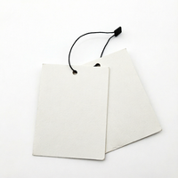 Étiquettes et badges papier durable écologique haute qualité imprimés personnalisés pour vêtements sacs chaussures accessoires