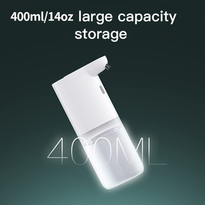 เครื่องจ่ายสบู่เหลวอัตโนมัติแบบไร้สัมผัสขนาด 400 มล. พร้อมเซ็นเซอร์อินฟราเรดสำหรับเจลแอลกอฮอล์ล้างมือ - Product Image 1