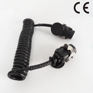 Precio de promoción de fabricación profesional <span class=keywords><strong>7</strong></span> Core TPU <span class=keywords><strong>Cable</strong></span> en espiral <span class=keywords><strong>Remolque</strong></span> <span class=keywords><strong>7</strong></span> <span class=keywords><strong>polos</strong></span> Ebs 5 Pin Abs <span class=keywords><strong>Cable</strong></span> de <span class=keywords><strong>remolque</strong></span> con enchufe de <span class=keywords><strong>remolque</strong></span> - Product Image 5