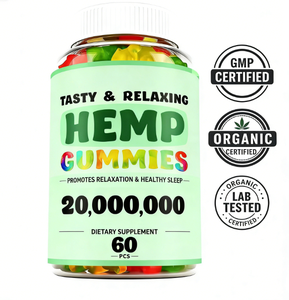 Gomitas de Aceite de Cáñamo de Marca Privada para la Relajación y <span class=keywords><strong>el</strong></span> Sueño, Suplemento para <span class=keywords><strong>el</strong></span> Alivio del Estrés Sin Azúcar - Product Image 3