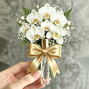 Wedding Gift Vial Birthday <b>Perfume</b> <b>Bottle</b> Empty Refillable Screw Metal Cap <b>2ml</b> 3ml 5ml 8ml 10ml Glass <b>Perfume</b> <b>Bottle</b> with Card - Product Image 1