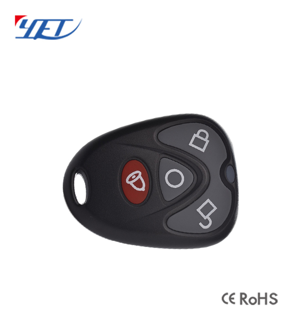 YET023 Learning Code Factory Price Wireless Multi-Frequency 4-Buttons RF Remote Control Waterproof Plastic Garage Door Switch 4