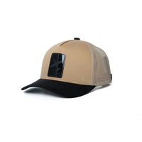 Casquette de baseball 5 panneaux respirante en coton pur avec logo brodé personnalisé, dos en maille et épingles métalliques – Style Fashion Design