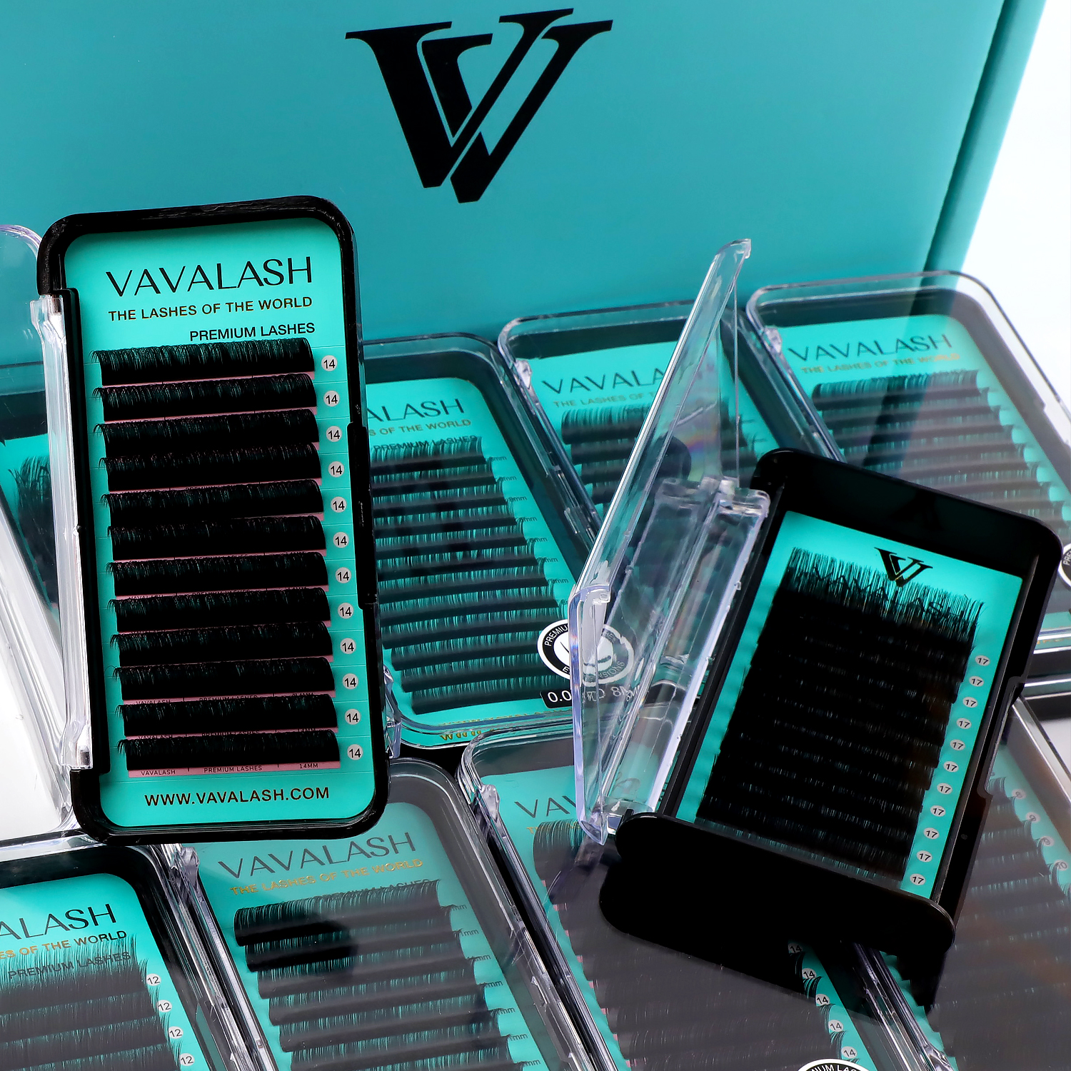 vavalash eyelash extensions easy fan