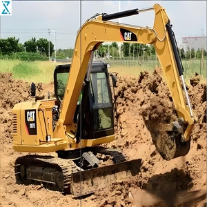 حفارة كاتربيلر 307 مستعملة بوزن <span class=keywords><strong>7</strong></span> طن مع محرك أصلي وهيكل سفلي ومكونات هنغلي - Product Image 6