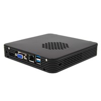 Mini-ordinateur de bureau Sharerdp Celeron J1900 J1800 4 cœurs, processeur 4K, ventilateur, Windows 10 intégré, petit boîtier micro pour le bureau