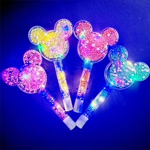 Varita Mágica LED Luminosa, Colorida, con Forma de Estrella y Corazón, Juguete Infantil, Varita Mágica Fluorescente de Plástico con Efecto de Destello <span class=keywords><strong>para</strong></span> Conciertos - Product Image 5