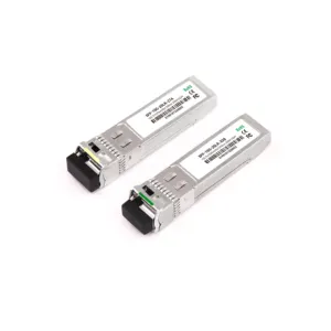 1270nm 1330nm SFP + Módulo BIDI OLT 60KM 10G Equipo de fibra óptica Compatible con módulos 10G SFP + BIDI OLT