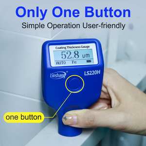 เกจวัดความหนาเคลือบแบบพรีเมียม LS220H 5000μm เกจวัดความหนาเคลือบที่มีความแม่นยำสูงสำหรับการแปรรูปโลหะ - Product Image 5