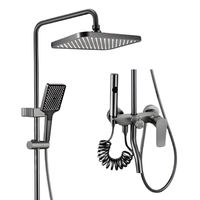 XILAIDUN Ensemble de douche thermostatique en laiton massif avec jet de pluie doux pour salle de bain – Vente en gros
