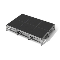 Kindawow Aluminium-Beleuchtung Tanz-Leistung Veranstaltung tragbare Bühne Outdoor Aluminium Bühne Plattform Traverse Zubehör