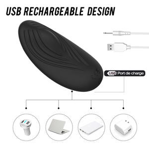 Vibrateurs œufs sauteurs en silicone portables, étanches, à faible bruit, télécommandés sans fil 10 fréquences, jouets sexuels pour masturbation féminine - Product Image 3