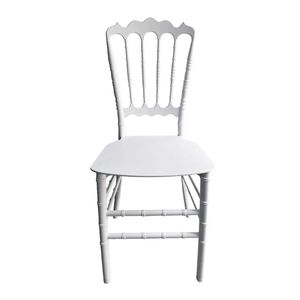 Vente en gros d'usine <span class=keywords><strong>de</strong></span> chaises napoléon pour banquet <span class=keywords><strong>de</strong></span> mariage en plein air et jardin en résine plastique PP doré - Product Image 2