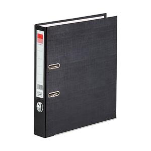 Porte-documents Qixin A105N A4 à double pince robuste de 2 pouces, bleu et noir, en plastique - Product Image 5