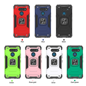 DIOUSI Diseño personalizado Armor Ring Kickstand Caja del teléfono para LG K62 K52 K42 - Product Image 6