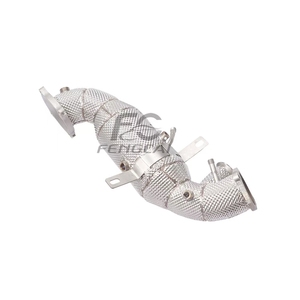 Tuberías de Escape de Alta Calidad para Automóviles, Fabricadas en Acero Inoxidable Ss304 con Protección Térmica para Alfa Romeo <span class=keywords><strong>Stelvio</strong></span> 2.0T 2017-2021, Mayor Respuesta del Acelerador - Product Image 6