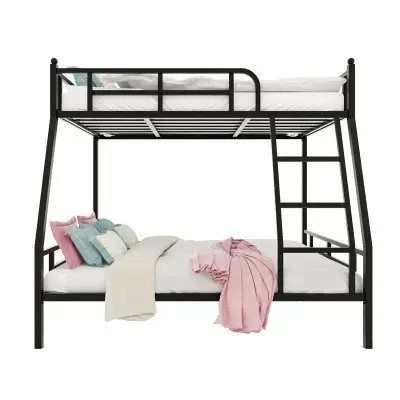 Kinderbed Onder Het Ijzeren Frame Bed Staal Twin Stapelbed