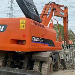 Excavadora de ruedas Doosan de segunda mano de Corea, con bomba de engranajes de motor de núcleo y componentes de rodamiento, con motor de 2, 2, 2, 2, 1, 2, 2, 2, 2 - Product Image 3