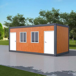 Maisons modulaires préfabriquées en acier détachable de fabrication professionnelle, prix attractif, emballage plat, bureau extérieur en sandwich - Product Image 5