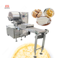 Grande Machine à crêpes électrique industrielle, ligne de Production fine, canard de pékin, Machine à crêpes thaï