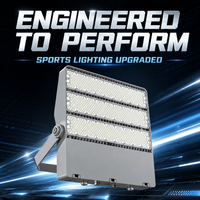 Proyector LED de Grado Estadio, Luminaria de 750W AC220V, 3 Módulos, Carcasa de Aluminio Fundido, Reflector para Exteriores, Centro de Bádminton