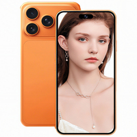 Version Globale 17 Phone Pro Max Débloqué 6,9 Pouces 17 Cellulaire Pro Max 4G 5G Double SIM 12 Go+1 To Android 14 60Hz Appareil Photo 64MP