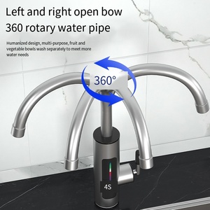 Vente en gros Robinet de chauffage sans réservoir <span class=keywords><strong>Mini</strong></span> Système <span class=keywords><strong>d</strong></span>'<span class=keywords><strong>eau</strong></span> chaude instantané 3s facile à <span class=keywords><strong>d</strong></span>émonter Robinet électrique à chauffage rapide Robinet électrique - Product Image 4