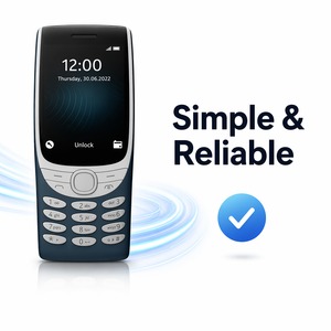 Téléphone portable rétro classique Bar Ps-43-3310 LTE GSM débloqué double SIM radio FM MP3 lampe torche économique basique écran 2,8 pouces 1500-1999 mAh - Product Image 2
