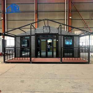 <span class=keywords><strong>Casa</strong></span> Container Prefabbricata Modulare Personalizzabile 20ft/40ft in Acciaio con Pannelli Sandwich Traspiranti Design Moderno Marca ShanHai 5+ Anni - Product Image 1