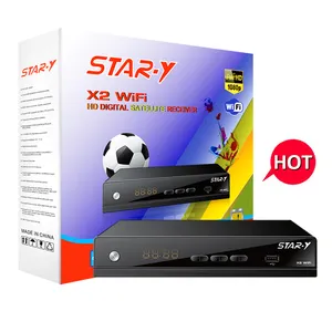 STAR-Y X2 WIFI K5批发安卓9.0 Amlogic S905 DVB S2 T2 C PVR录制互联网电视盒数字4非洲