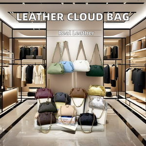 Borsa a tracolla da <span class=keywords><strong>donna</strong></span> di lusso in vera pelle con pochette a mano piccola tendenze della moda borse a tracolla in tessuto da <span class=keywords><strong>donna</strong></span> - Product Image 4