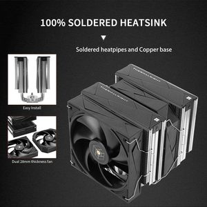 Venta al por mayor Inventario Thermalright TR-RP130 Disipador de calor de ventilador de refrigeración de rendimiento - Product Image 6