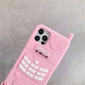 Amazon Offre Spéciale Mobile De Silicium Petit Téléphone Conception Téléphone Cas Avec Porte-Clé <span class=keywords><strong>Cordon</strong></span> Pour <span class=keywords><strong>Iphone</strong></span> 12 pro max - Product Image 6