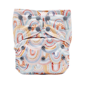 ผ้าอ้อมทำจากไม้ไผ่สำหรับเด็กชายและเด็กหญิง,ผ้าอ้อมทำจากผ้าที่เป็นมิตรกับสิ่งแวดล้อมนำกลับมาใช้ใหม่ได้ - Product Image 2