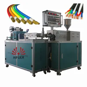 Plastic Coated Steel Wire Rope Machine/PE Coated Steel Pipe Extrusion Line