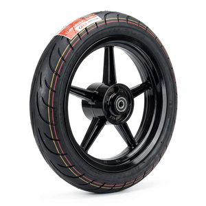 Kenda 14inch Model 90 Super Motorcycle Front/Rear <b>Wheels</b> Gears Sprockets New Tire Casing Black 1 Year Warranty for - Product Image 2